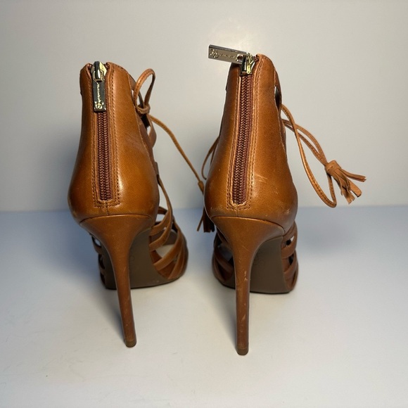 New Jessica Simpson ‘Racine’ Lace Up Cage Sandal - Picture 4 of 9